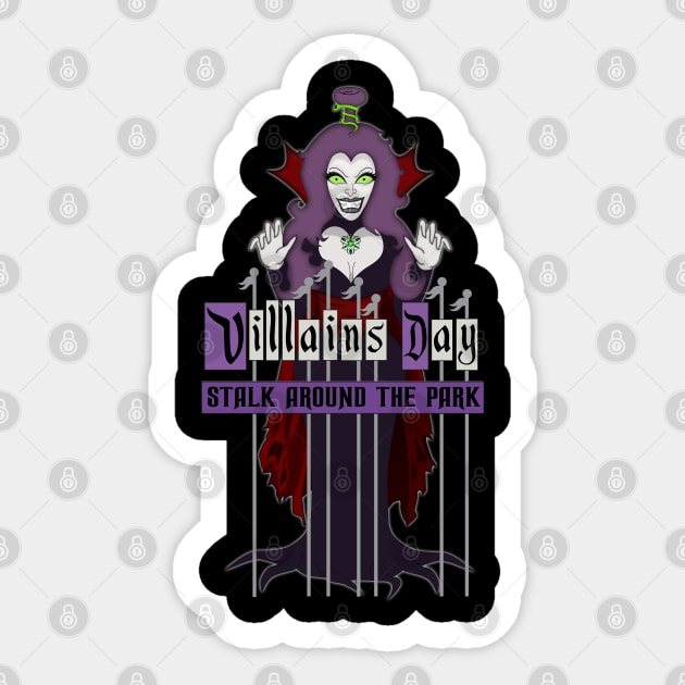 Villains Day Stalk Around The Park Sticker by CircleOfVillains